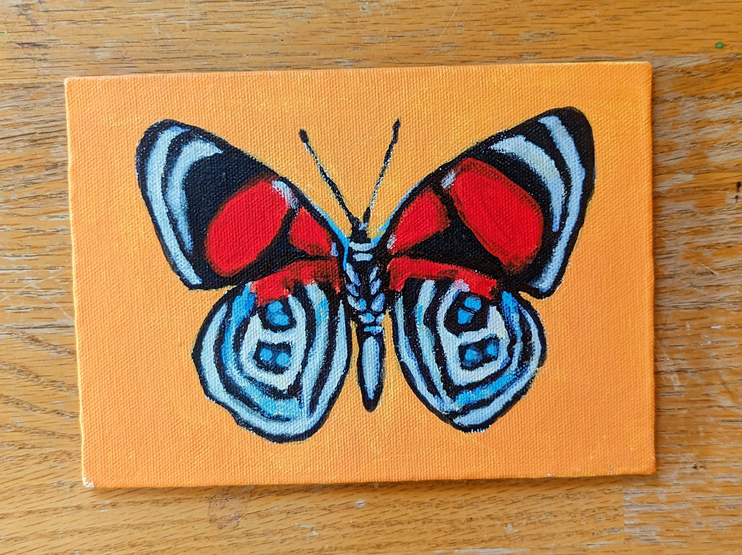 Original acrylic Butterfly Painting