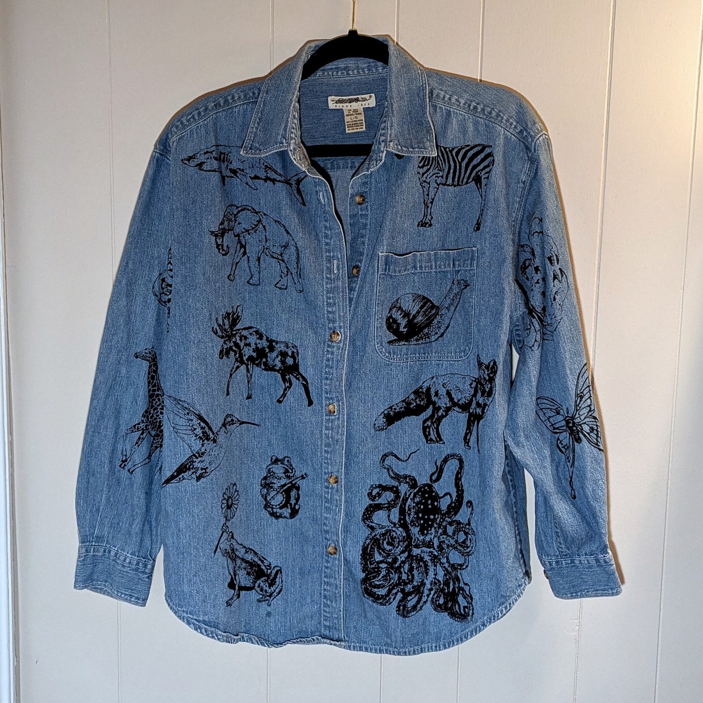 Large Button Up