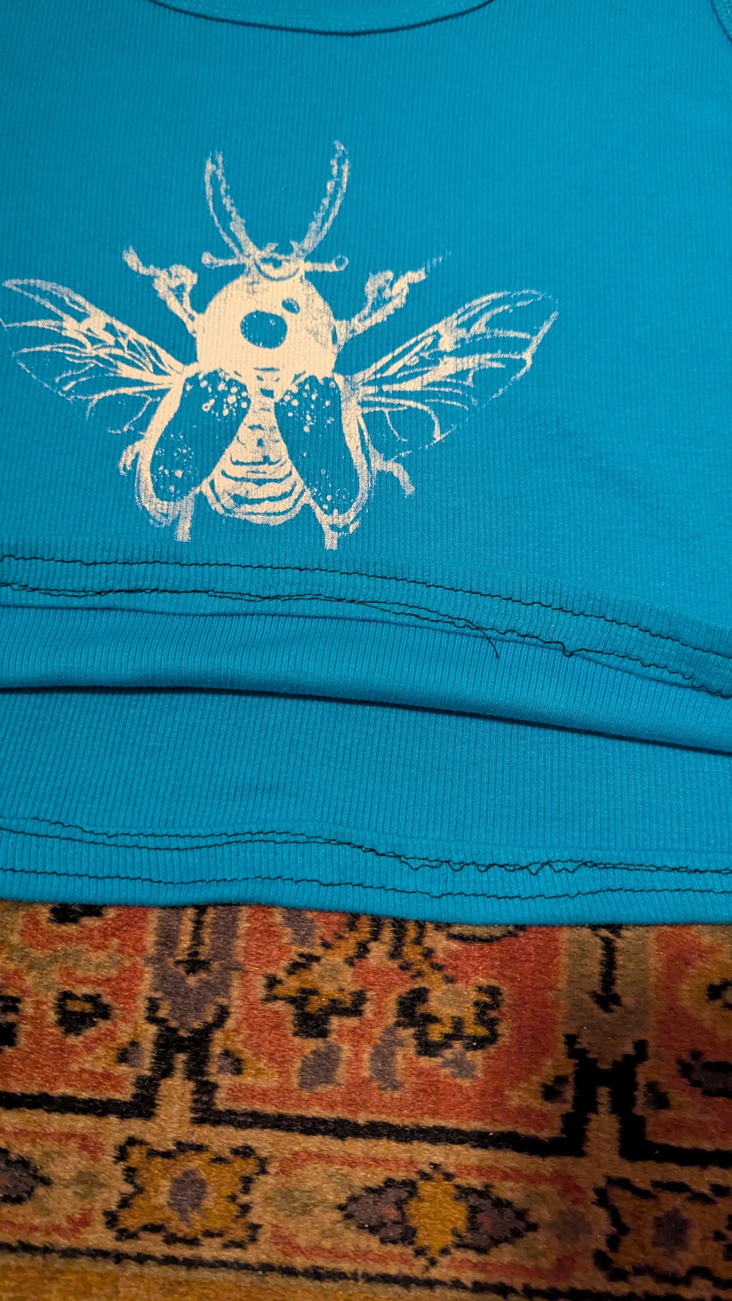 Women's Large Beetle Croptop