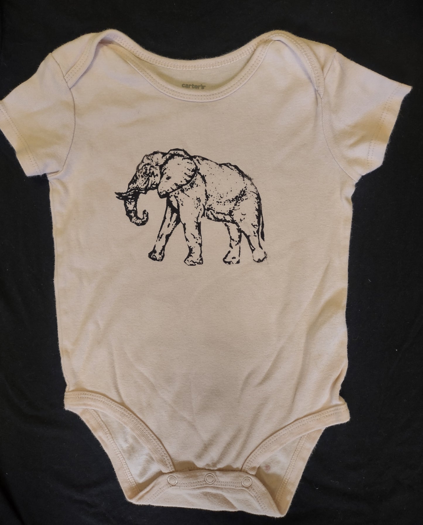 Children's elpehant onsie