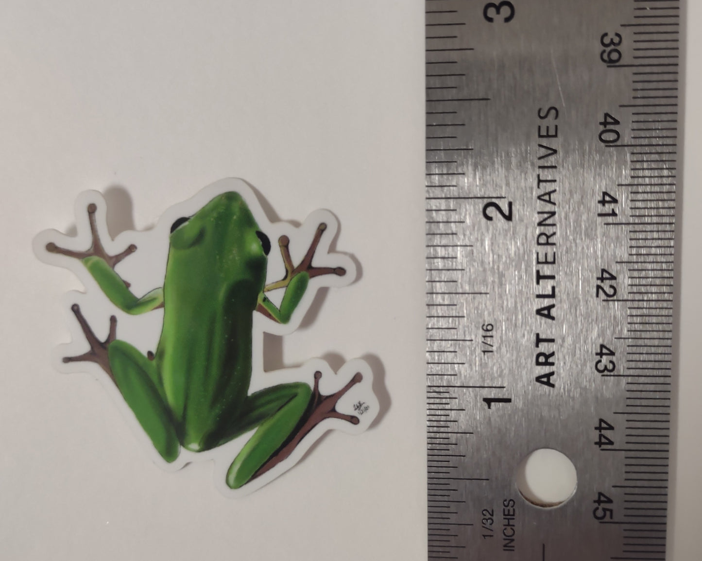 Frog sticker