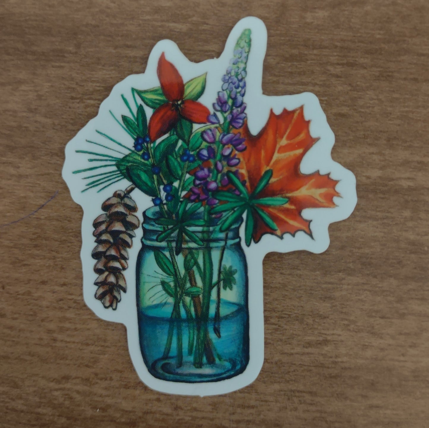 Jar of Maine sticker