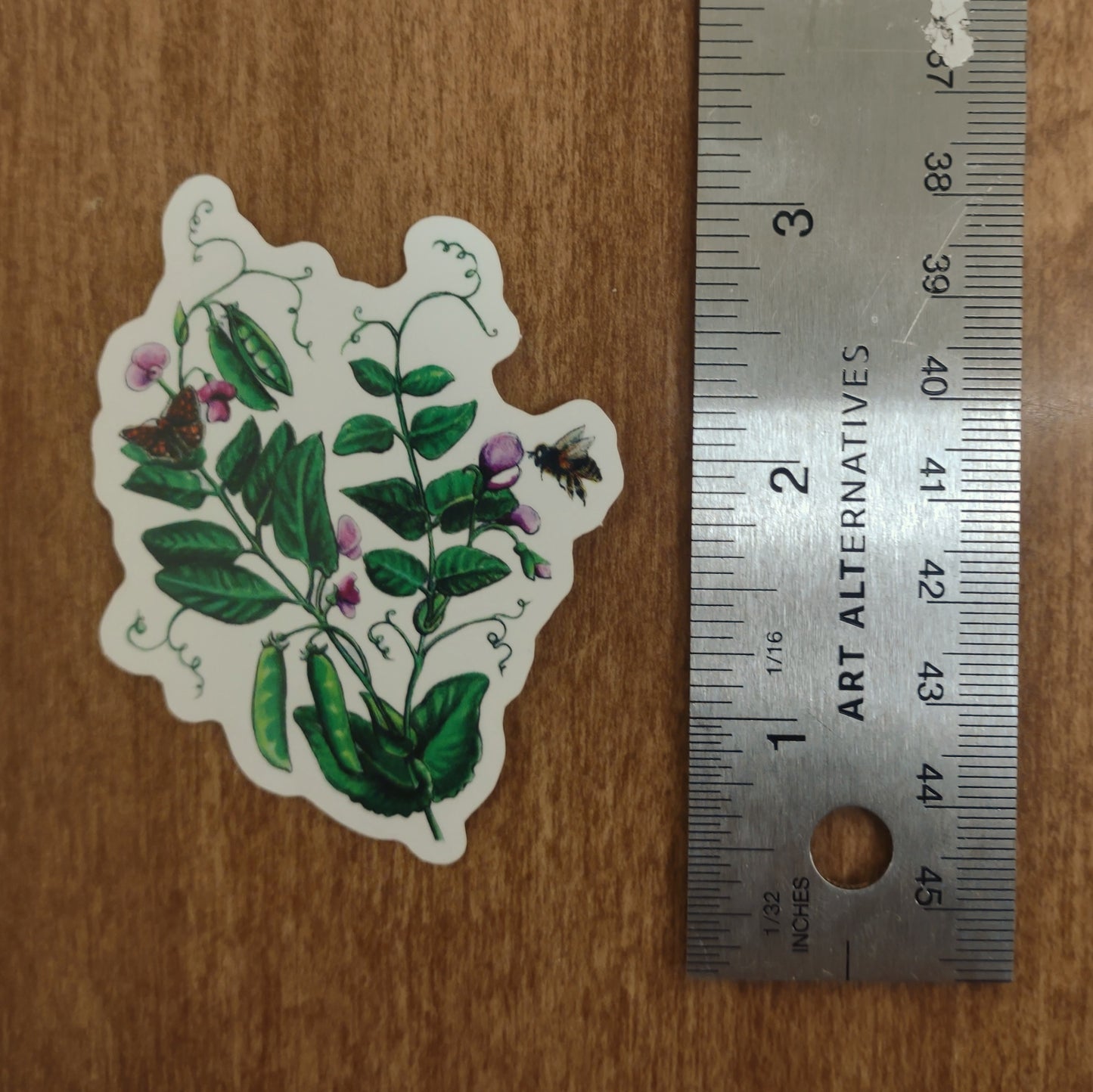 Peas sticker