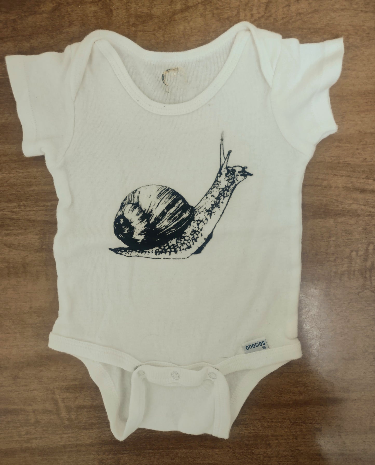 Children's snail onesie