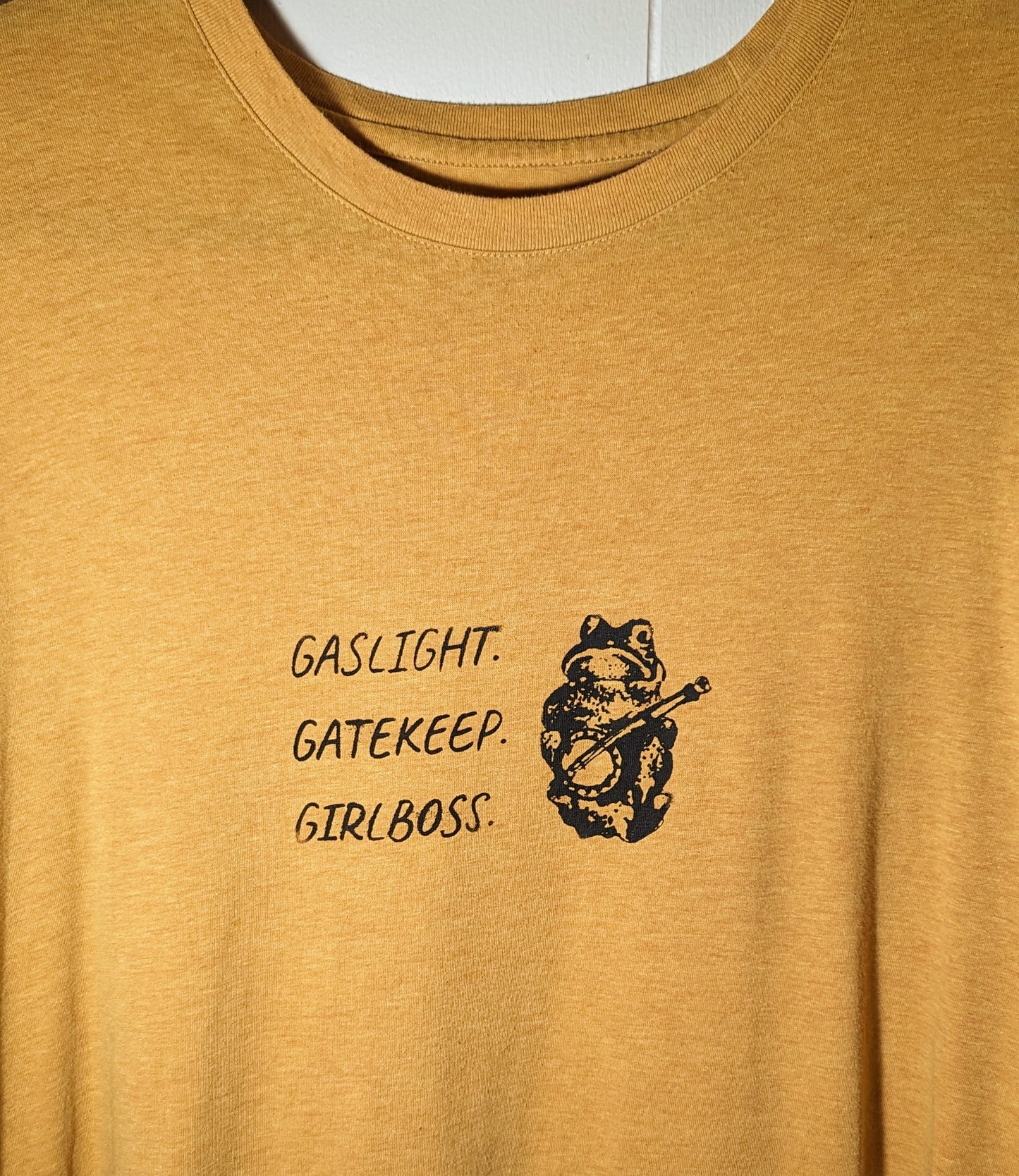 Gaslighting frog shirt XXL
