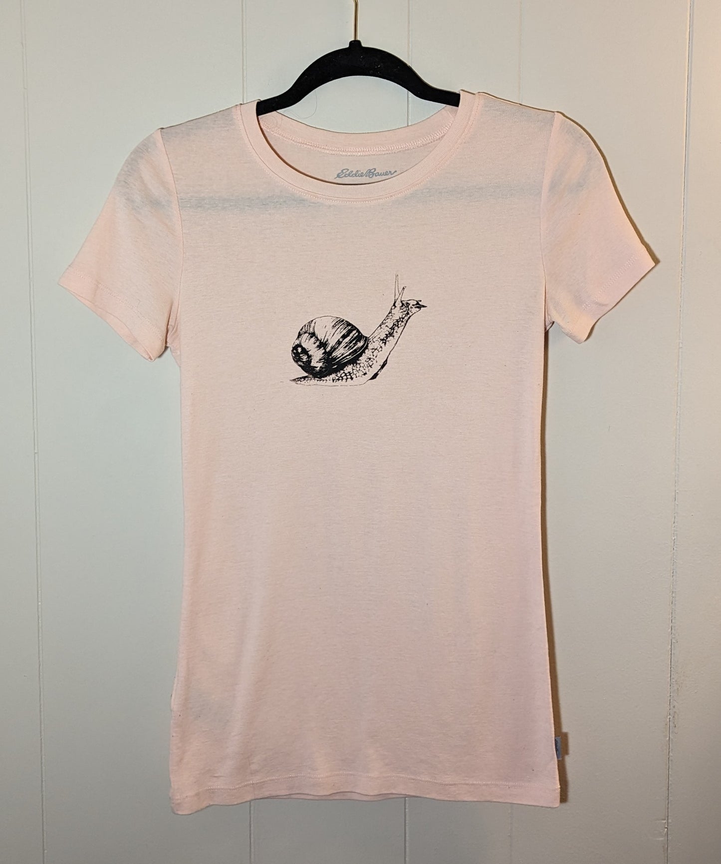 Women's small snail shirt