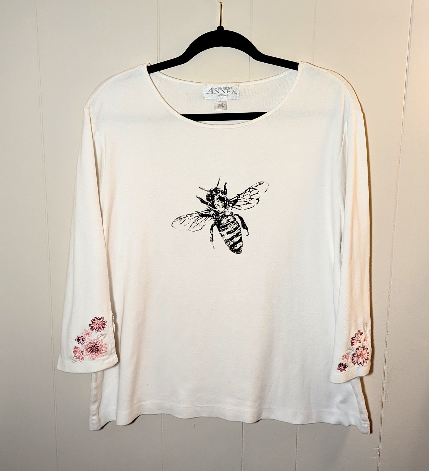 women's large bumble bee shirt