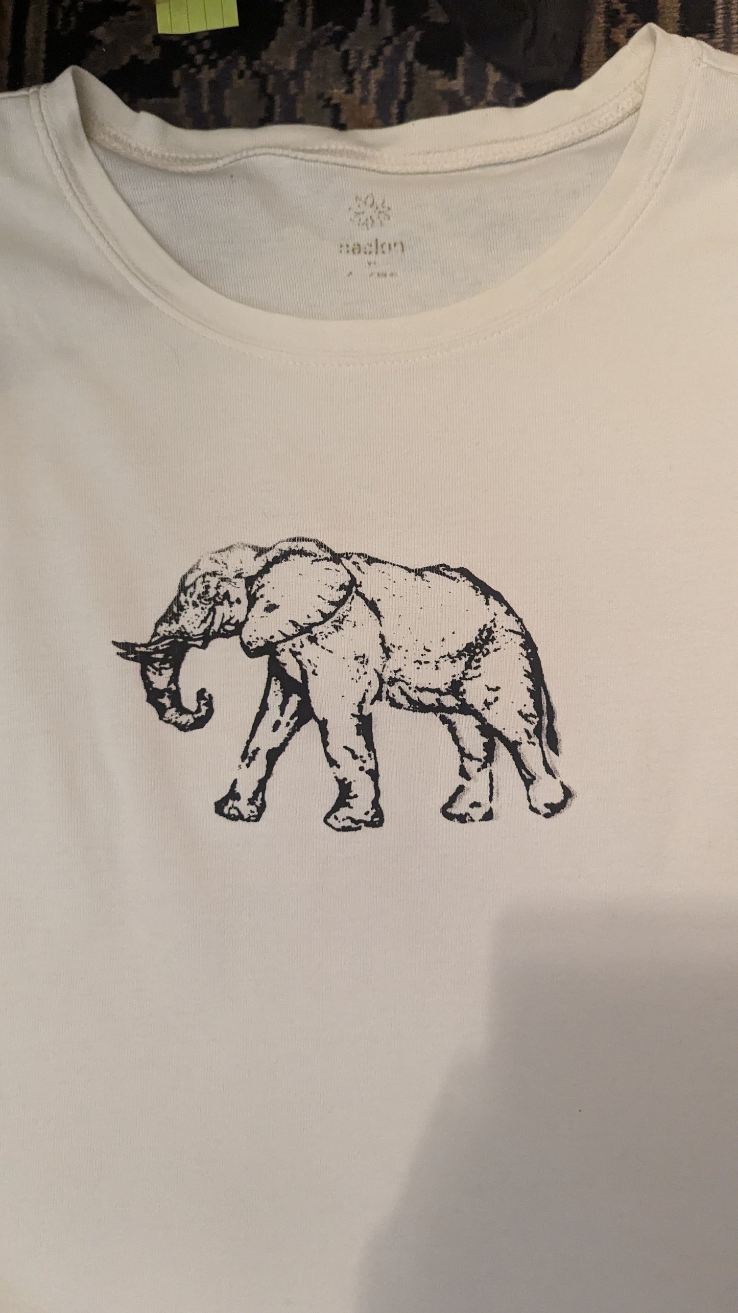 Womens large elephant shirt