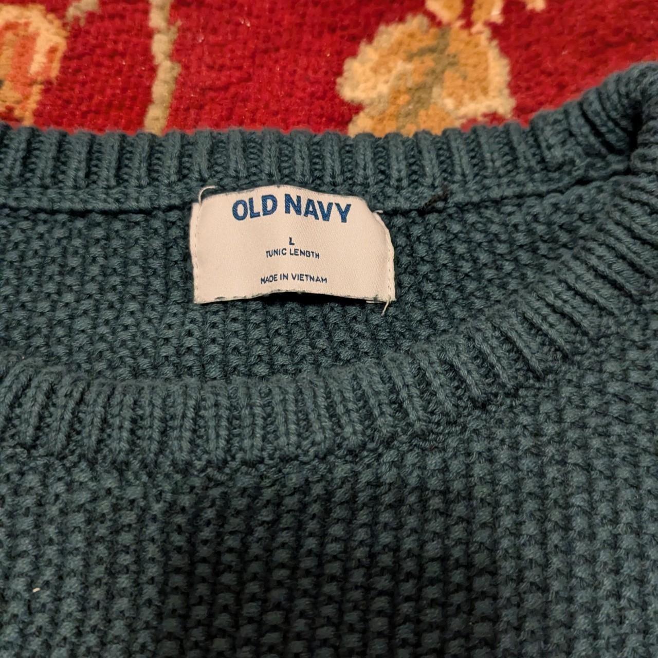 Large snail patch sweater