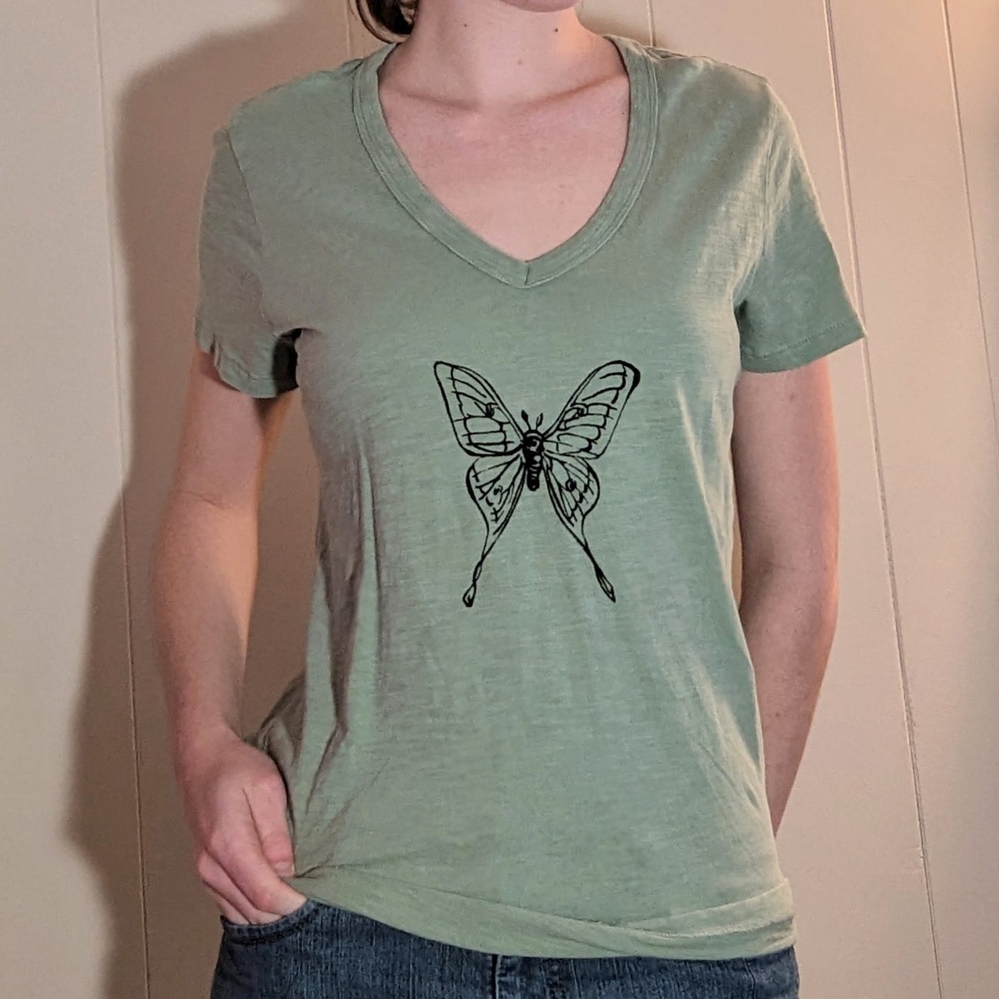 Medium women's butterfly shirt