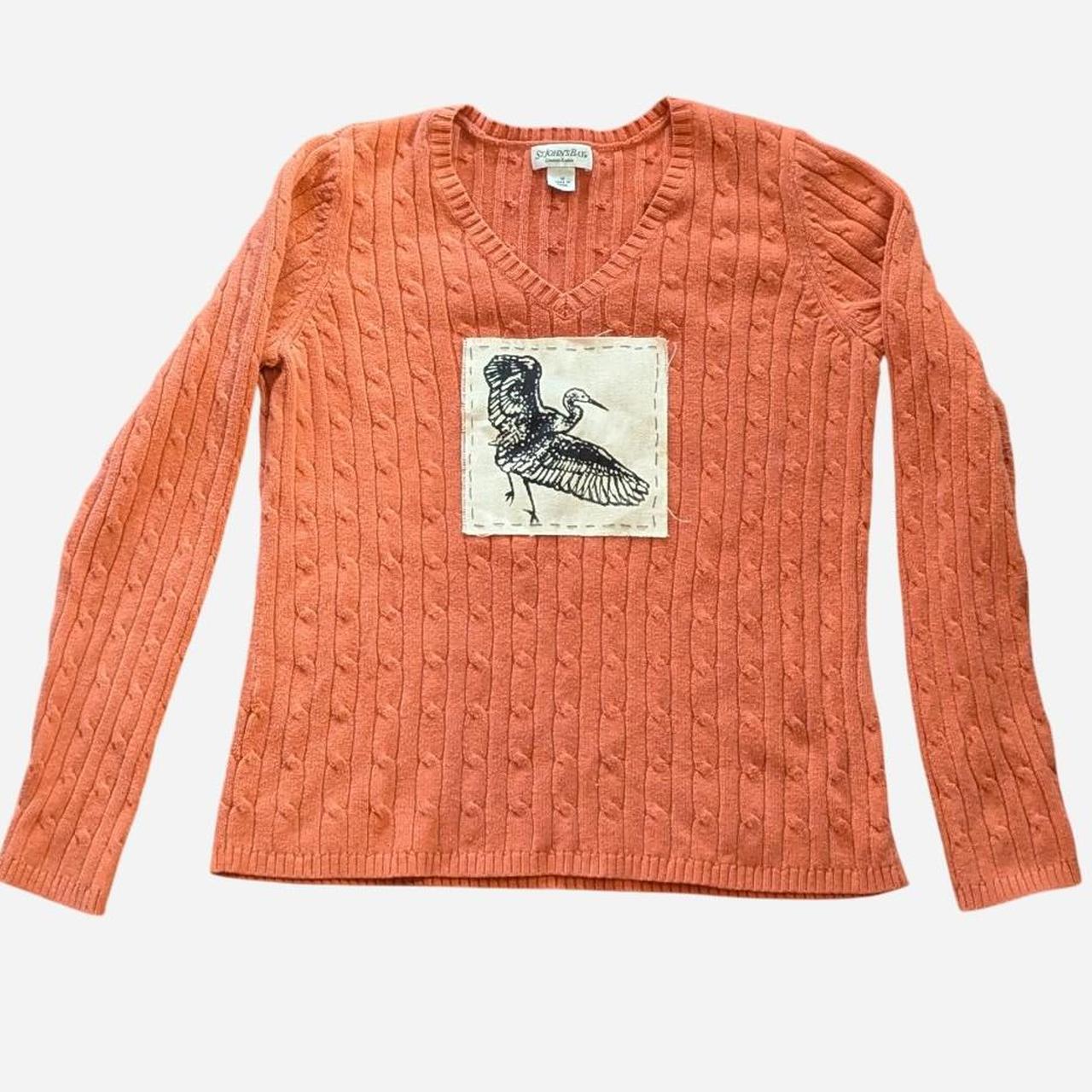 Crane patch sweatshirt