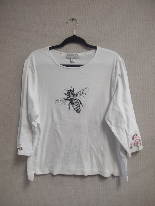 women's large bumble bee shirt