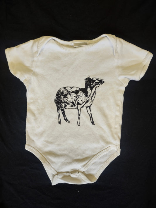 Children's deer mouse onesie