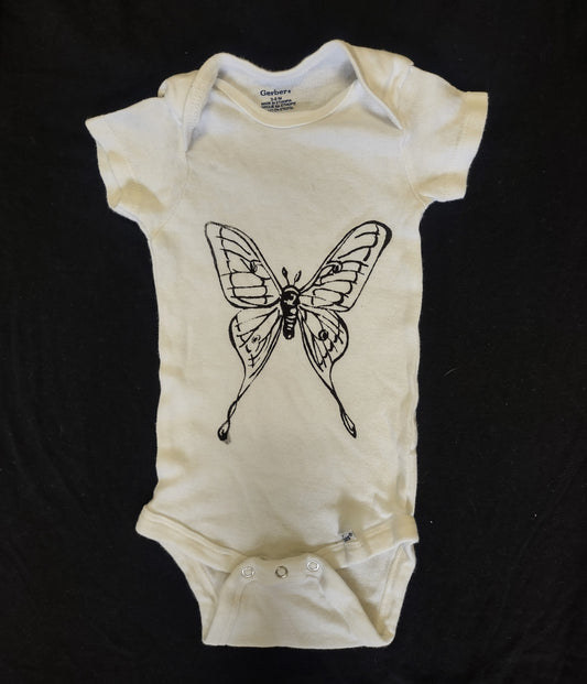 Children's butterfly onesie