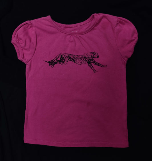 Children's small cheetah shirt