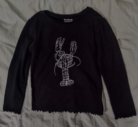 Children's small lobster shirt