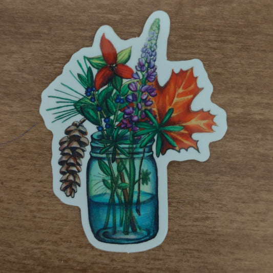 Jar of Maine sticker