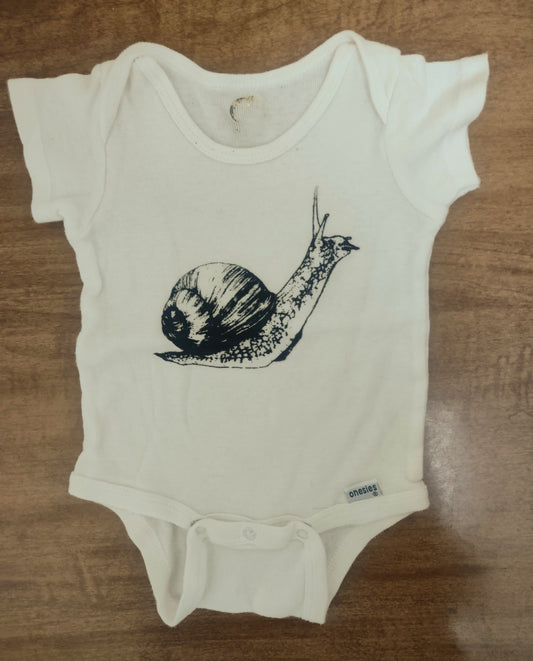 Children's snail onesie