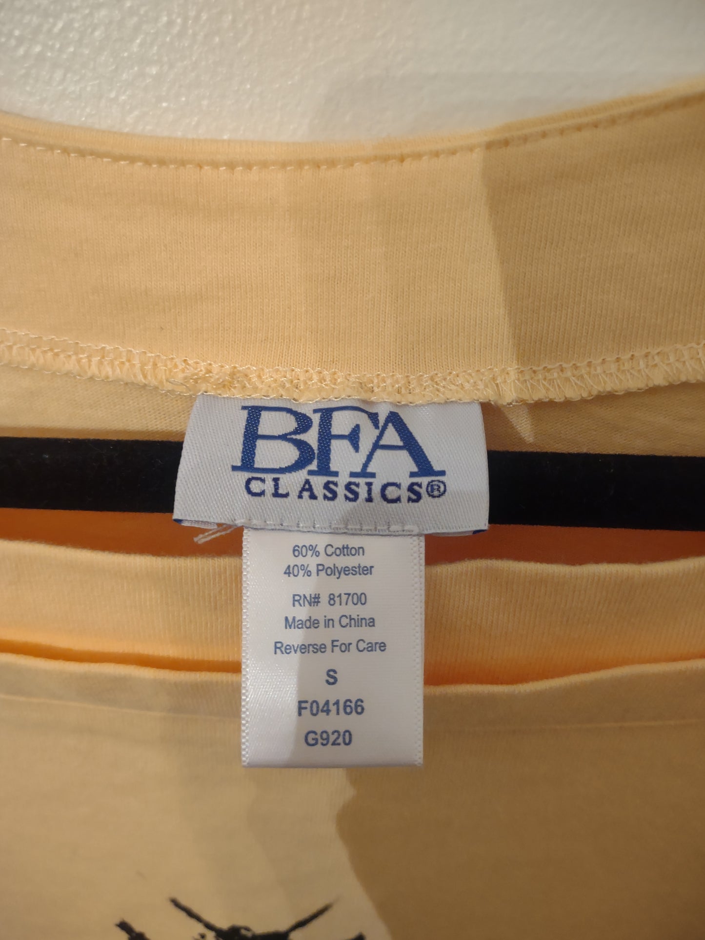 Women's small bumblebee shirt